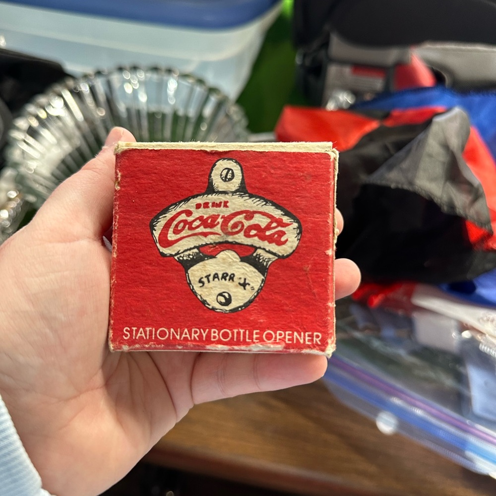 Coca-Cola Starr X stationary bottle opener